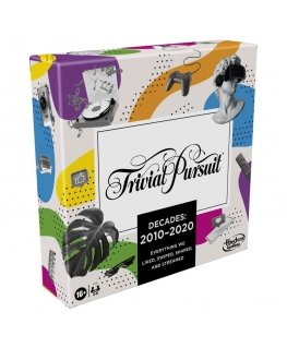 Hasbro Gaming Trivial Pursuit Decades 2010 to 2020 Lautapeli Triviapeli