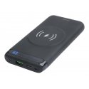 Deltaco Langaton varavirtalähde magneetilla, USB-C ja USB-A, 10 000 mAh, musta Deltaco Langaton varavirtalähde magneetilla, USB-C ja USB-A, 10 000 mAh, musta