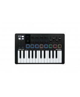 Arturia Minilab 3 MIDI tastatūra 25 taustiņi USB Melns