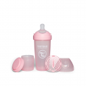 Twistshake pullo antikolikinien Pro Double 330ml vaaleanpunainen 79040 Twistshake pullo antikolikinien Pro Double 330ml vaaleanpunainen 79040