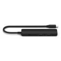 Satechi ST-P4SK interface hub USB Type-C 10000 Mbit/s Black Satechi ST-P4SK interface hub USB Type-C 10000 Mbit/s Black