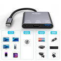 Hub Wozinsky WHCH-01 USB-C PD 100W HDMI 4K@30Hz USB-A 10Gbps - g Hub Wozinsky WHCH-01 USB-C PD 100W HDMI 4K@30Hz USB-A 10Gbps - g