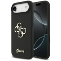 Guess Silicone Big 4G Script case for iPhone Air black