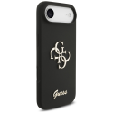 Guess Silicone Big 4G Script case for iPhone Air black