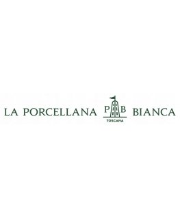 LA PORCELLANA BIANCA SOLOTUA Puodelis ir lėkštė 90 ml, raštas M