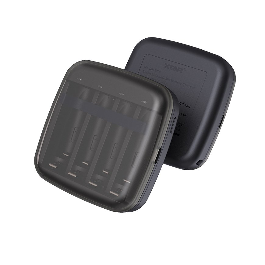 XTAR BC4 R03 / AAA and R6 / AA Li-ion 1 5V / NiMH battery charger Universal USB – 4