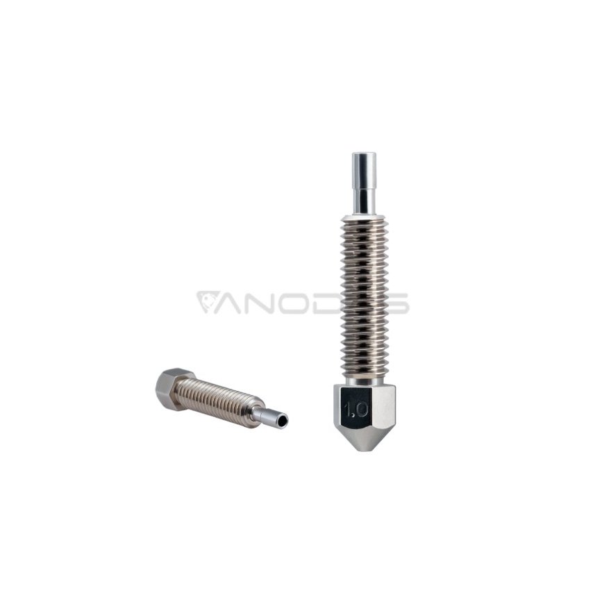 Micro Swiss kulditud vaskkattega kulumiskindel otsik, mõeldud FlowTech Hotend 1.00 mm jaoks