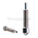Micro Swiss kulditud vaskkattega kulumiskindel otsik, mõeldud FlowTech Hotend 1.00 mm jaoks Micro Swiss kulditud vaskkattega kulumiskindel otsik, mõeldud FlowTech Hotend 1.00 mm jaoks