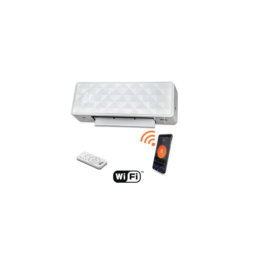 4IQ Ceramic Wall Heater 2000W, with WiFi