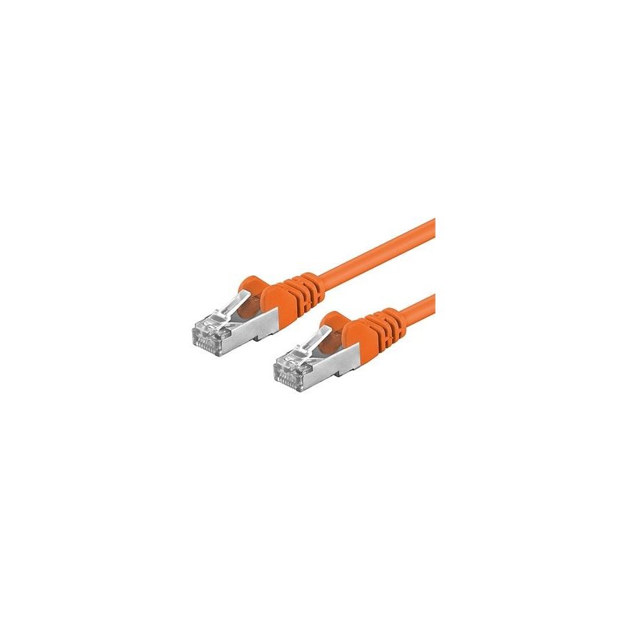 PREMIUMCORD Патч-кабель CAT6a S-FTP, RJ45-RJ45, AWG 26/7 7м оранжевый