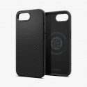 Spigen Liquid Air (MagFit) matkapuhelimen suojakotelo 15,5 cm (6.1") Suojus musta Spigen Liquid Air (MagFit) matkapuhelimen suojakotelo 15,5 cm (6.1") Suojus musta