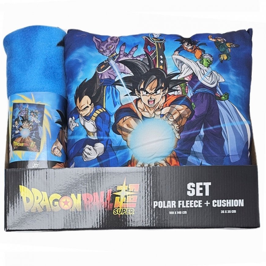 Toei Animation Dragon Ball Super -pinnasetti + tyynysetti