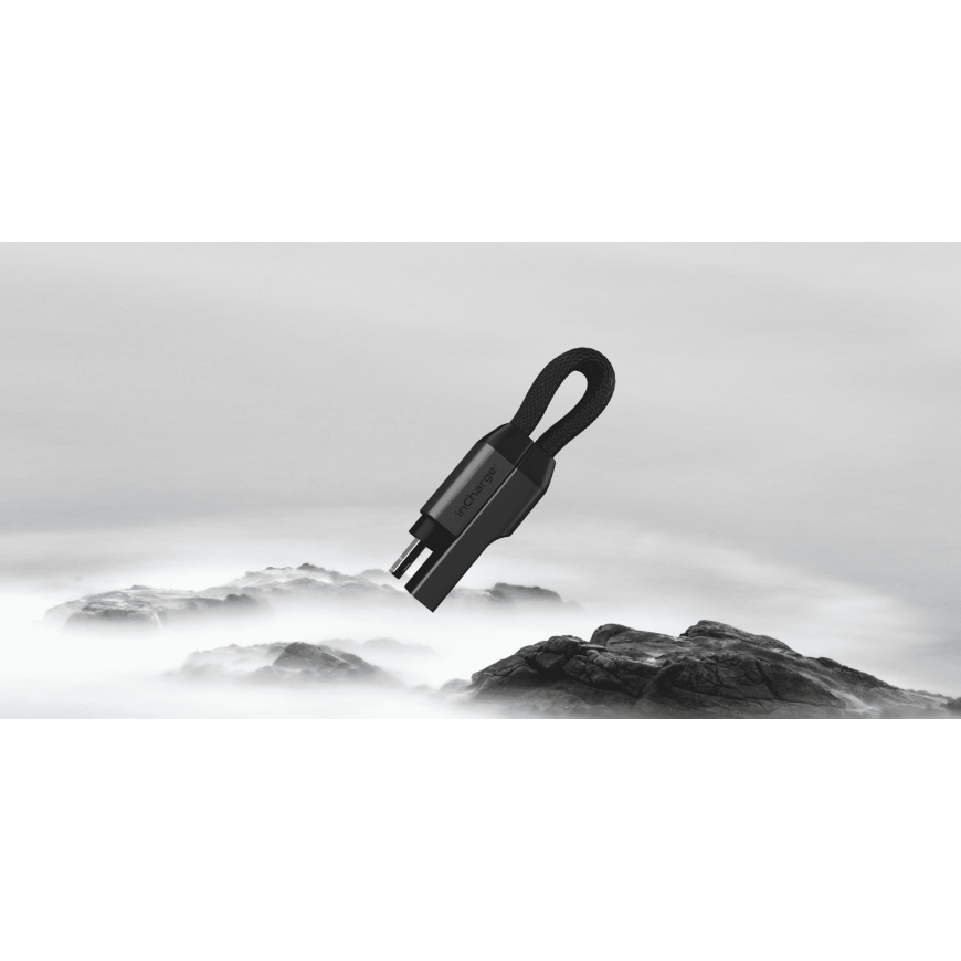 Rolling Square inCharge PRO USB adapteris - Daugiafunkcis įkrovimo ir perdavimo laidas, USB-Lightning.