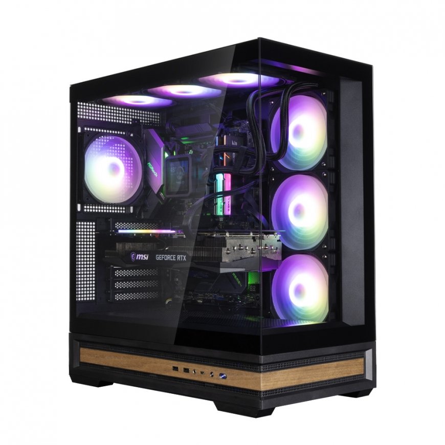 Zalman P40 NAMU BLACK Midi Tower musta