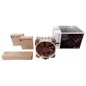 Noctua NH-U12S Datora dzesēšanas sistēma Procesors Dzesinātājs 12 cm Brūns, Nerūsējošs tērauds