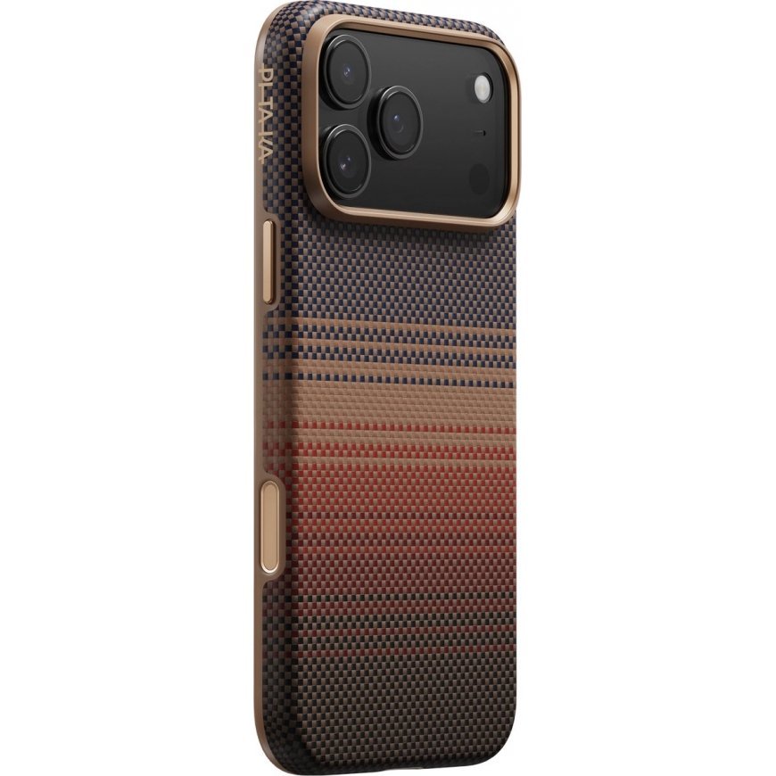 Dėklas Pitaka Business Protective Case tagakaitse Apple iPhone 17 Pro Max jaoks Sunset