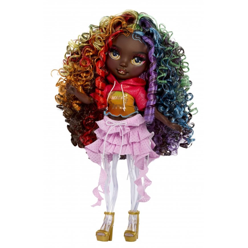 Rainbow High Rainbow Shimmers with Slime Fashion Doll - Iris (rainbow) – 3