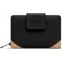 Vuch Women's Wallet Skelly Middle Black Vuch Women's Wallet Skelly Middle Black