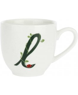 LA PORCELLANA BIANCA SOLOTUA Cup and Saucer 90 ml, Pattern L