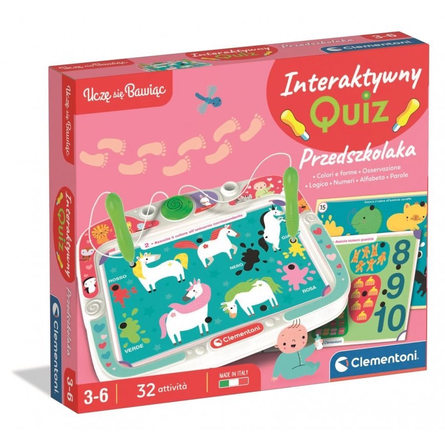 Clementoni Игрушки CLE Я учусь играя! Говорящая ручка детская. 50390