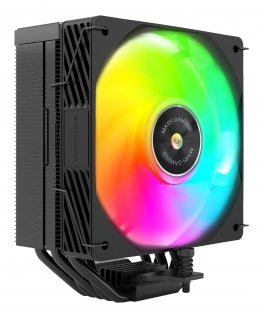 Mars Gaming MCPUX5ARGB Datora dzesēšanas sistēma Procesors Gaisa dzesētājs 12 cm Melns 1 pcs