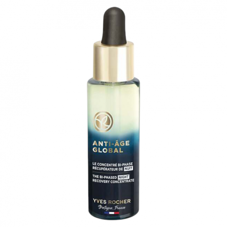 Yves Rocher, Anti Age Global, Regenerating, Serum, For Face & Ne
