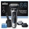 Braun Series 6 62-S7650cc Skustuvas Apkarpymo mašinėlė Sidabras Braun Series 6 62-S7650cc Skustuvas Apkarpymo mašinėlė Sidabras