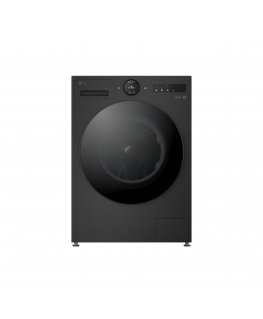 LG VX70 Series AI Direct Drive™ F4X7009TBB 9 kg 1400 Spin Washing Machine - Matte Black - A-40% Rate