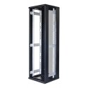 Deltaco 19-G6642PP телекоммуникационная стойка 42U Отдельностоящая стойка Черный Deltaco 19-G6642PP телекоммуникационная стойка 42U Отдельностоящая стойка Черный