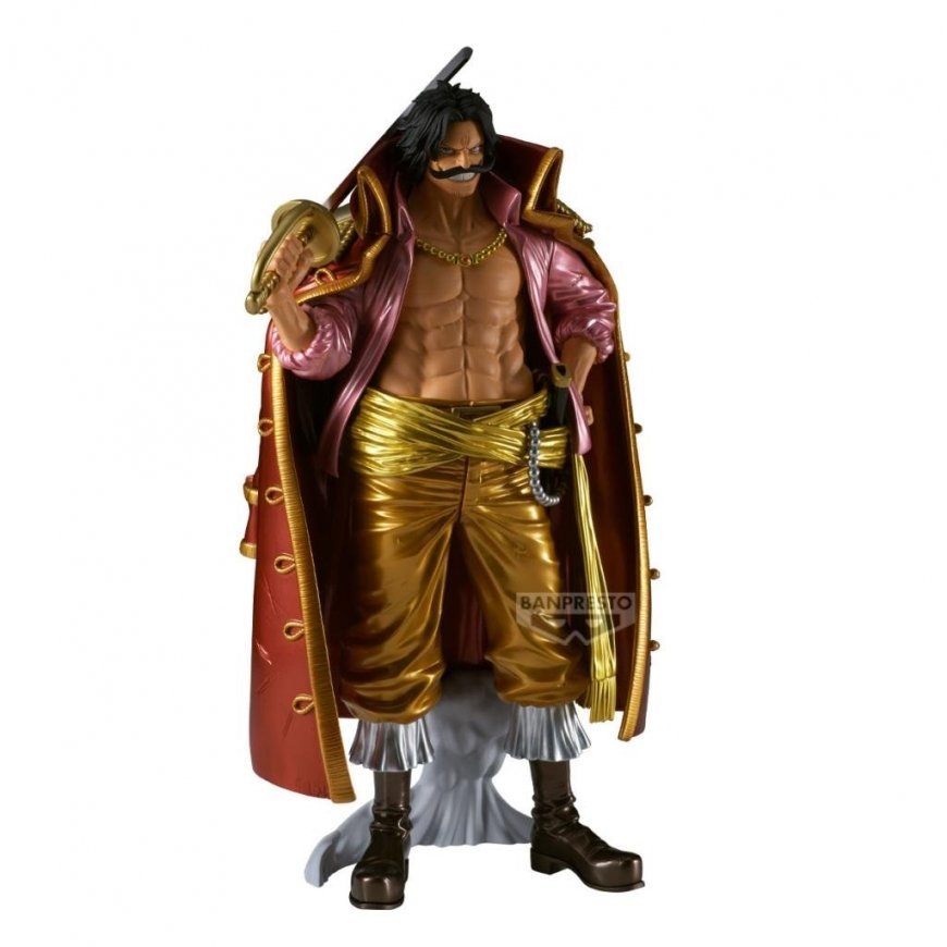 Banpresto One Piece Gol D. Roger metāliska figūra 30cm