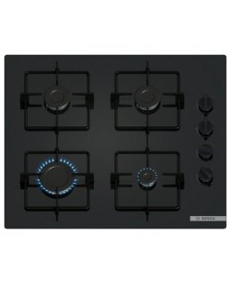 Bosch Serie 2 POP6B6K30 варочная поверхность Черный Встроенный 60 cm Газовый 4 зона(ы)