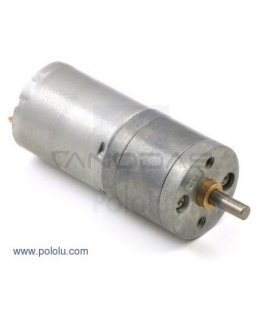Oem Mootor Pololu 25Dx54L koos Geariga 75:1 6V 75RPM