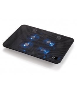 Conceptronic CNBCOOLPADL4F jahutusalus sülearvutile 39,6 cm (15.6") Must