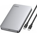 Ugreen 70499 tallennusaseman kotelo HDD-/SSD-kotelo Harmaa 2.5/3.5" Ugreen 70499 tallennusaseman kotelo HDD-/SSD-kotelo Harmaa 2.5/3.5"