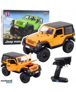Double E kaugjuhtimisega maastur Jeep Wrangler Rock Crawler 1:14