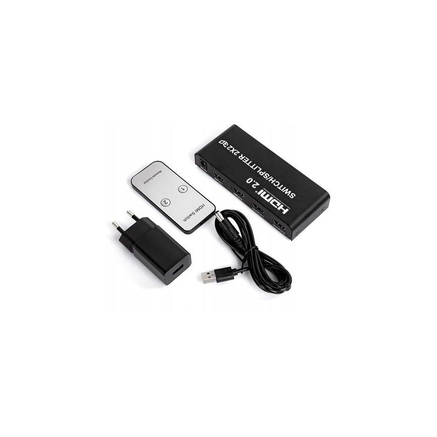 Matrix HDMI 2/2 Spacetronik SPH-M221 4K 60Hz – 2