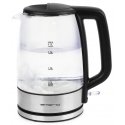 Emerio WK-130126 vedenkeitin 1,7 L 2200 W musta, Läpinäkyvä Emerio WK-130126 vedenkeitin 1,7 L 2200 W musta, Läpinäkyvä