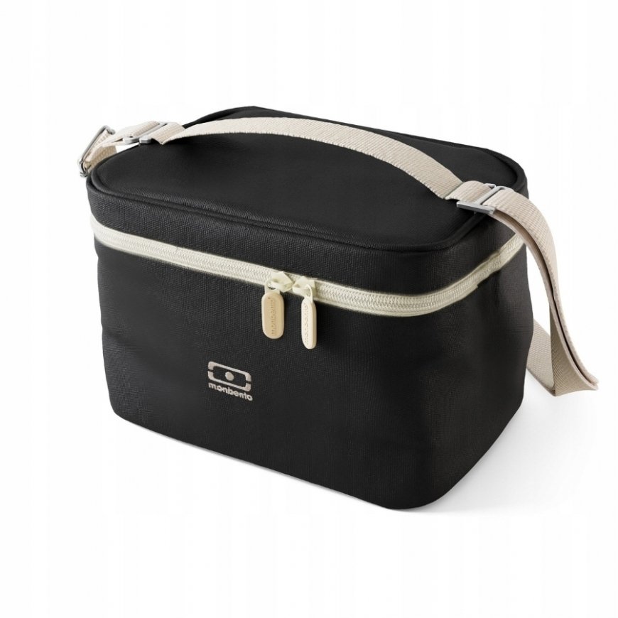 Monbento Arctic lunch bag, 5 L, black onyx color