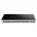 D-Link DGS-1210-52 Управляемый L2 Gigabit Ethernet (10/100/1000) 1U Черный D-Link DGS-1210-52 Управляемый L2 Gigabit Ethernet (10/100/1000) 1U Черный