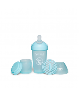 Twistshake Anti-Colic Bottle Pro Double 260ml Blue 79025
