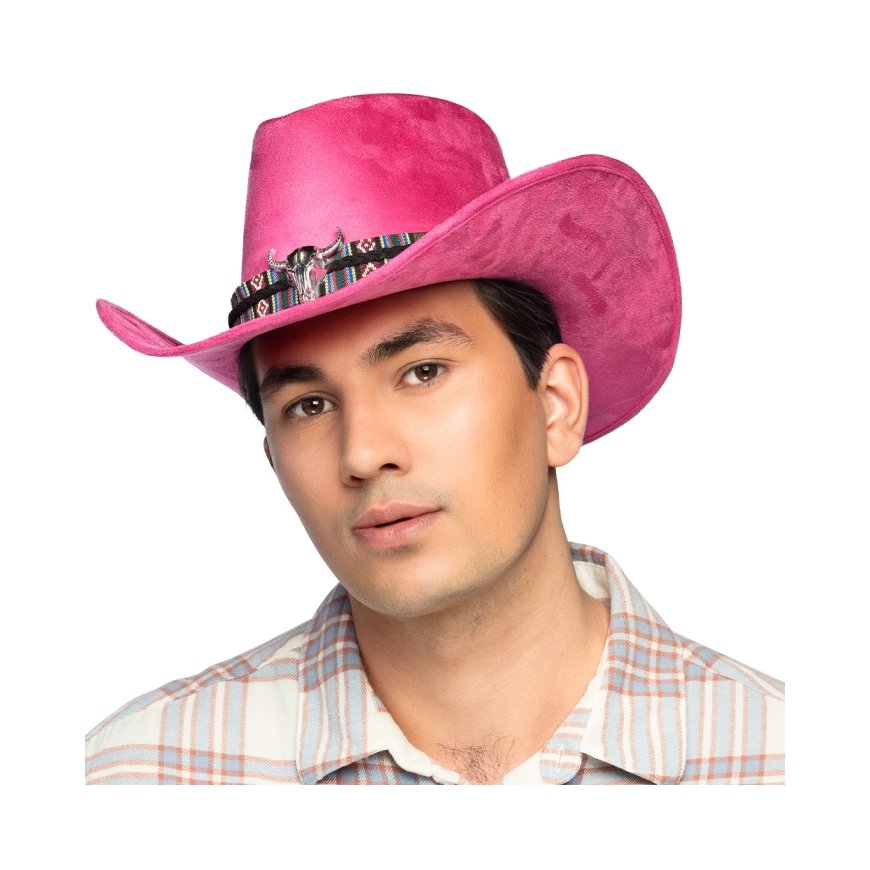 Boland Party Partners B.V. Pink Cowboy Hat Django – 2