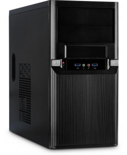 Inter-Tech TM-515 Micro Tower Melns