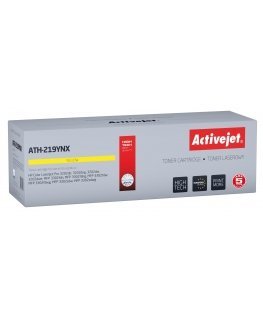 Activejet ATH-219YNX Toner for HP printer, replacement HP 219X W2192X Supreme 2500 pages yellow, wit
