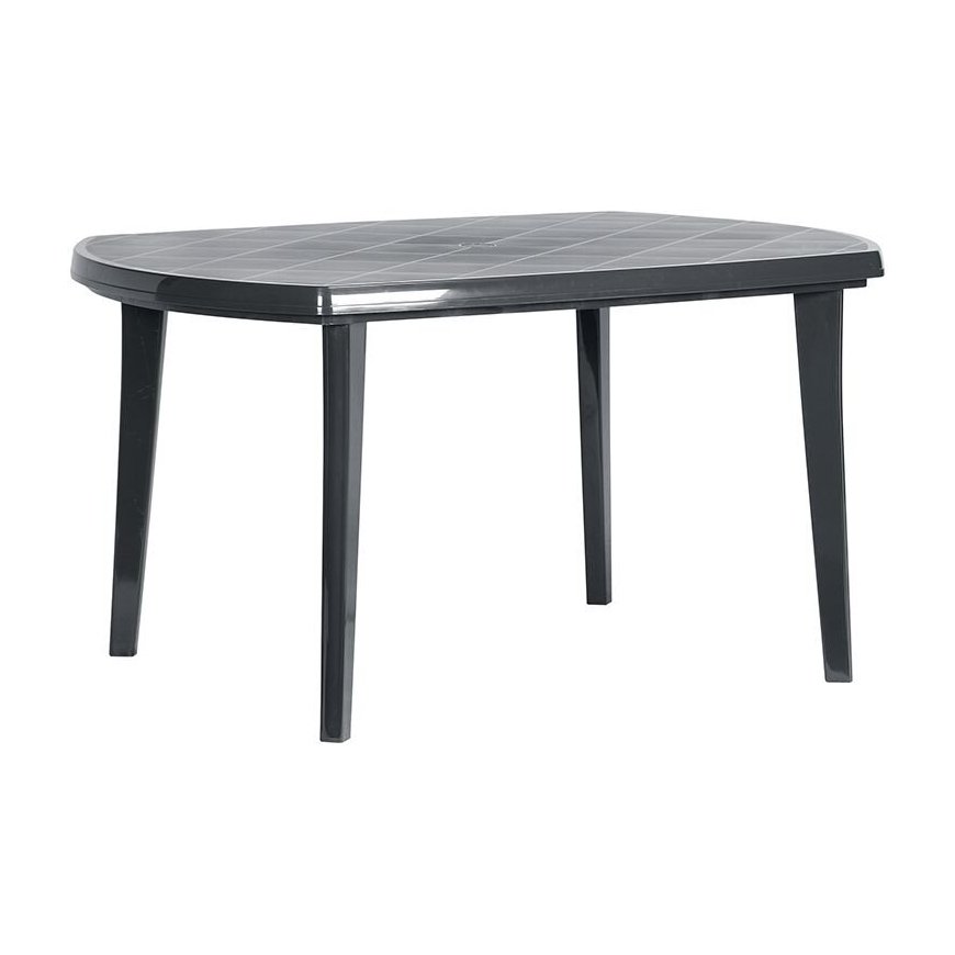Home4You Table CORINNA 180x100x74cm, light gray – 2