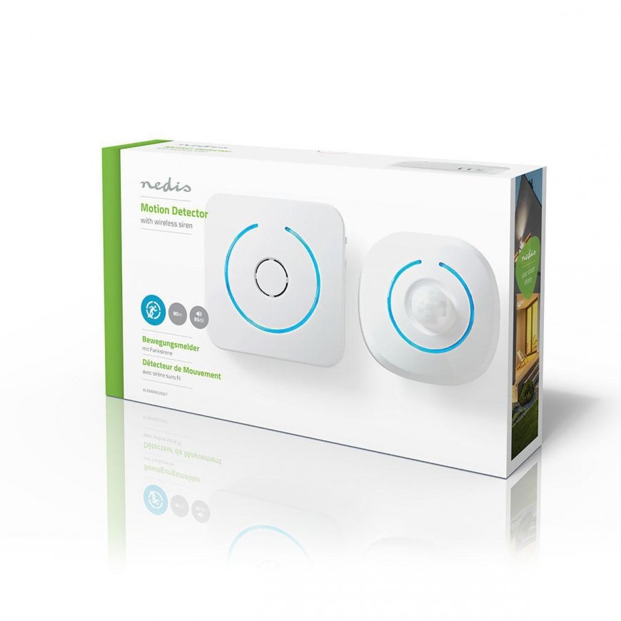 Nedis ALRMMW20WT motion detector White – 4