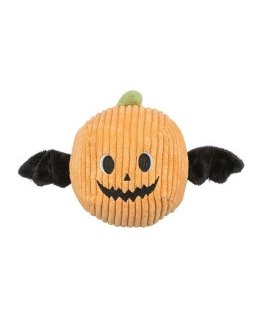 Dog Toy - Trixie Xmas Bell on a Rope, Natural Rubber Rope, ø 12 36 cm