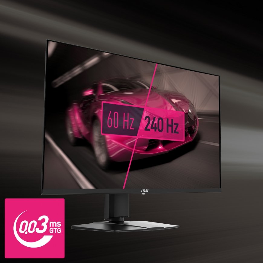 MSI MPG 321URXDE QD-OLED PC lamekuvar 80 cm (31.5") 3840 x 2160 pikslit 4K Ultra HD Must – 3