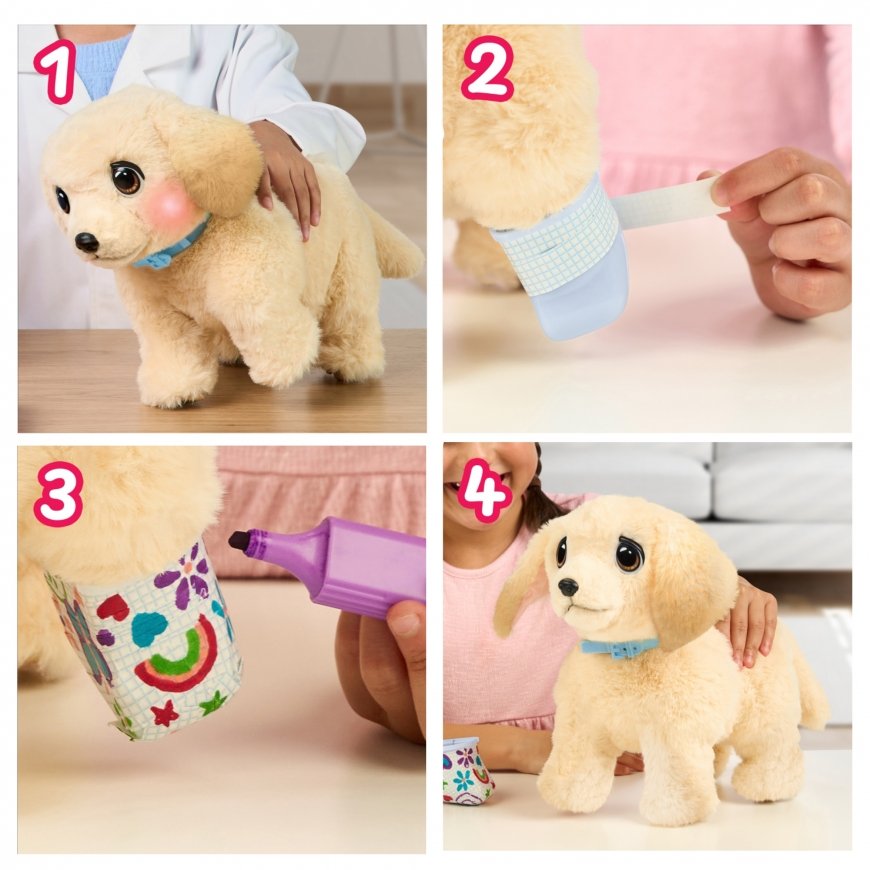 Moose Toys Little Live Pets Ouchies Puppy Cooper – 5