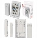 Emos Wireless Weather Station with Outdoor Sensor, Black Emos Wireless Weather Station with Outdoor Sensor, Black