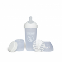Twistshake antikolikinis Pro Double - 330ml - valkoinen - 79043 Twistshake antikolikinis Pro Double - 330ml - valkoinen - 79043